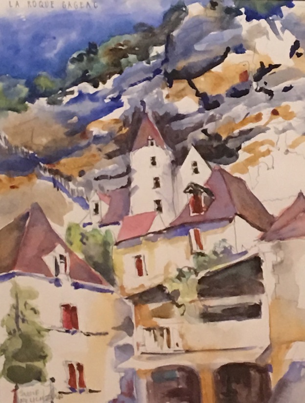 Susie Millichamp | Rogaec France | watercolour | McAtamney Gallery and Design Store | Geraldine NZ